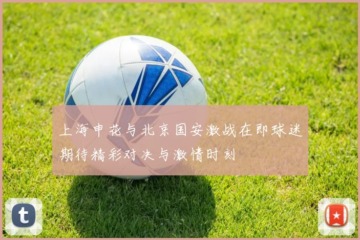 上海申花与北京国安激战在即球迷期待精彩对决与激情时刻